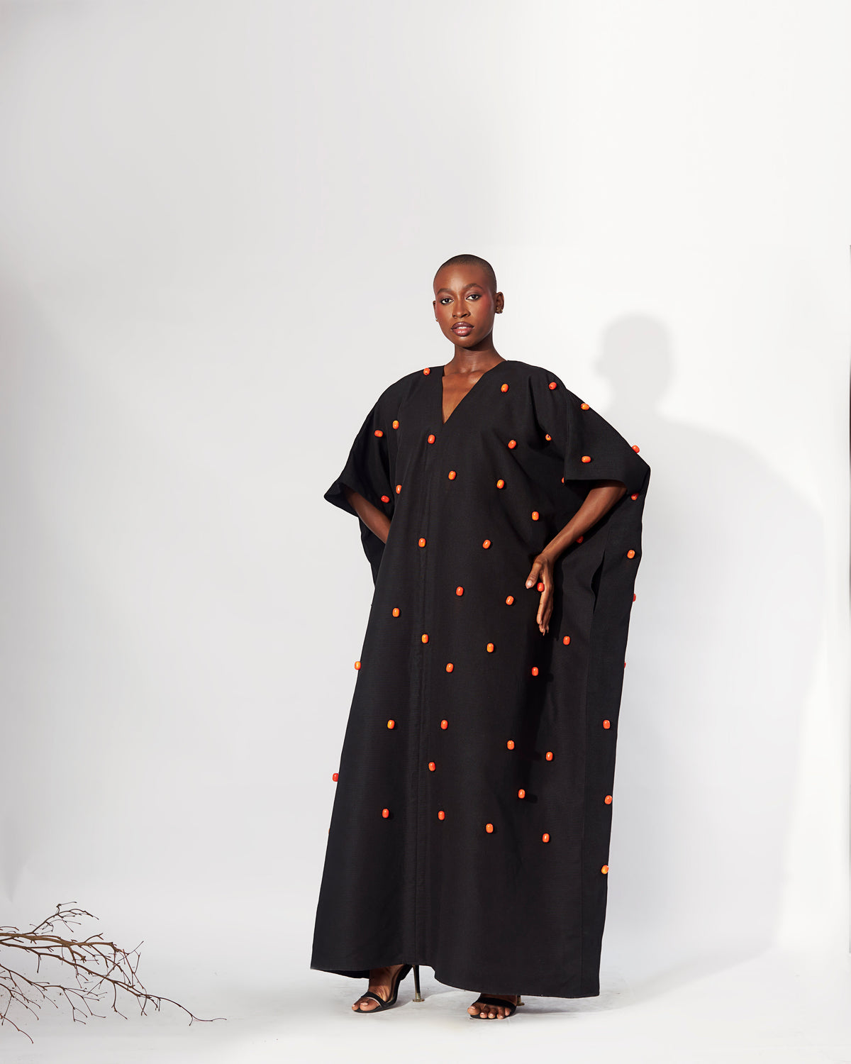 Emotan Coral Kaftan - Hertunba