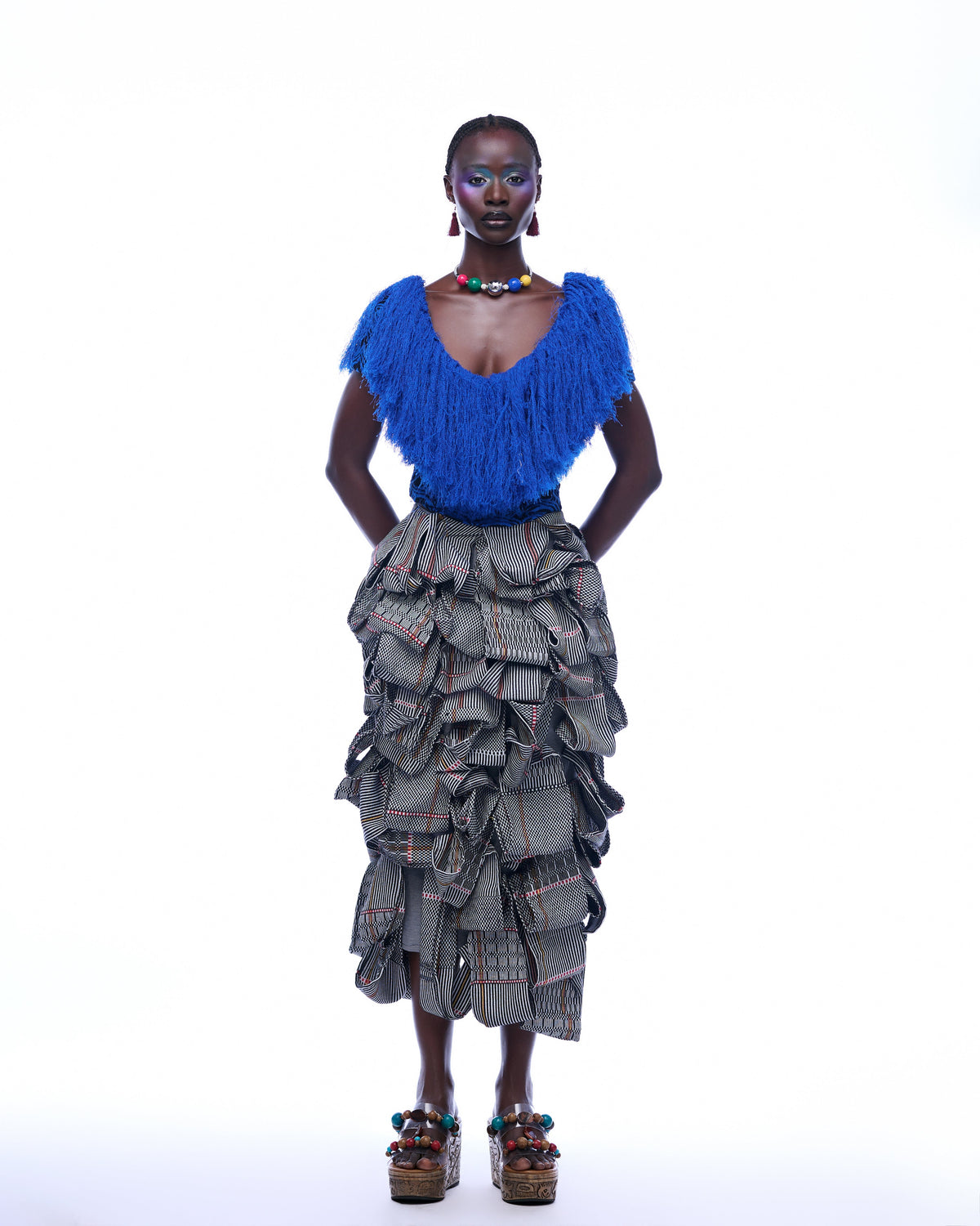 Shosho Top x Wana Wavy Skirt Hertunba
