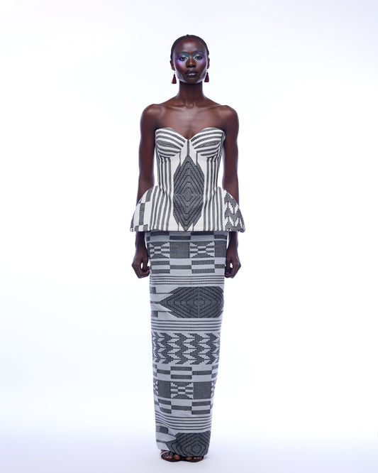 Chedo Akwete 3 Piece Corset Set Hertunba