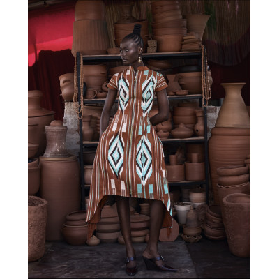 Dinma Akwette Zip Dress