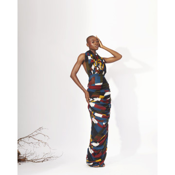 Adesua Geometric Dress