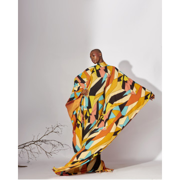 Owan Geometric Kaftan