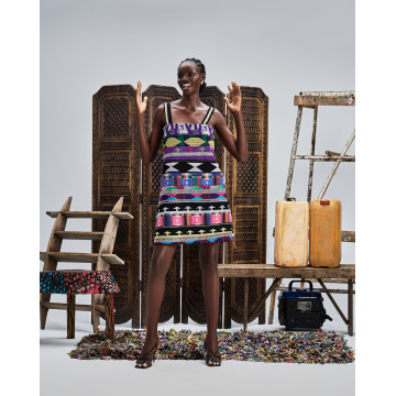 Chi Layered Mini Dress